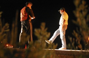 258326 Standardized field sobriety testing graphic for an Adkins Law DWI guide in Huntersville
